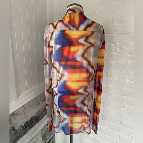 Sheer Y2K vibes button up - Picture 3 of 4